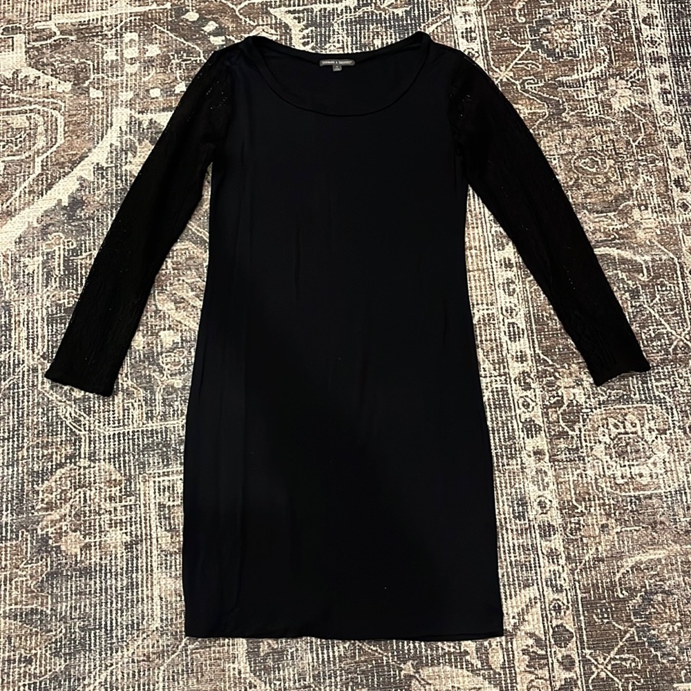 Threads 4 Thought Casual Black Dress